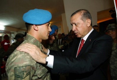 Erdoğan'dan JÖAK'a Ziyaret
