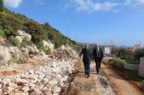 KANALİZASYON ÇALIŞMASI - Kaş'ta Kanalizasyon Çalışmaları