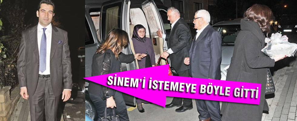 Kenan İmirzalıoğlu Sinem Kobal'ı istemeye böyle gitti