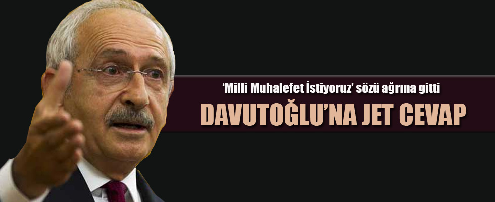 Kılıçdaroğlu'dan Davutoğlu'na 