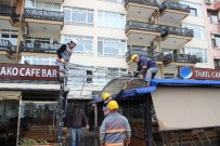 KORDON - Kordonda Tenteler Kaldırıldı