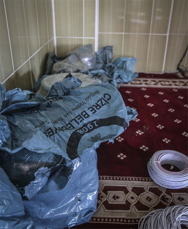 PKK'lılar camiye de bomba yerleştirmiş