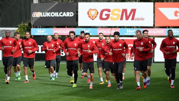 Galatasaray Lazio maçına hazırlanıyor