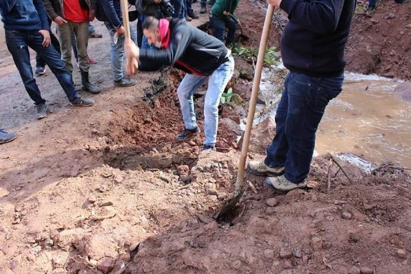 Maden ocağı protestosunda olaylar çıktı