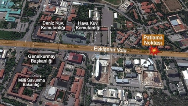 Ankara'da bombalı saldırı!