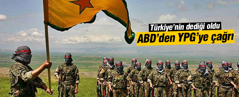 ABD'den YPG'ye çağrı