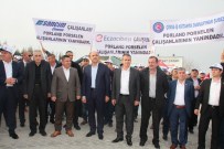 BURSA ÇIMENTO - Bilecik'te Fabrika İşçilerinden Eylem