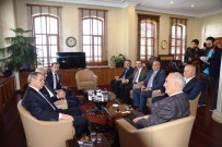 TURAN ÇAKıR - Judo Ve Boks Federasyonu Başkanları Başkan Yılmaz'ı Ziyaret Etti