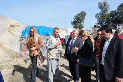 Kaymakam Atmaca, Sığınmacıların Sorunlarını Yerinde İnceledi