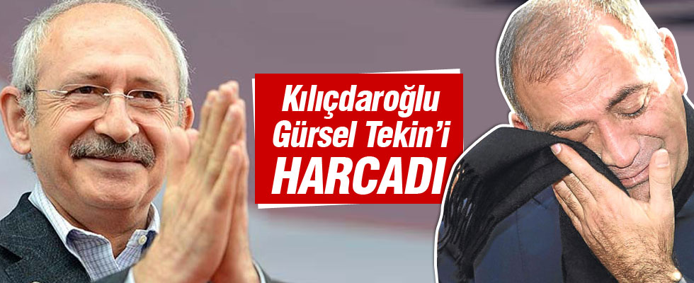 Şamil Tayyar: Gürsel Tekin'i Kılıçdaroğlu harcadı