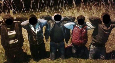 Sınırda 5 Pyd'li Yakalandı