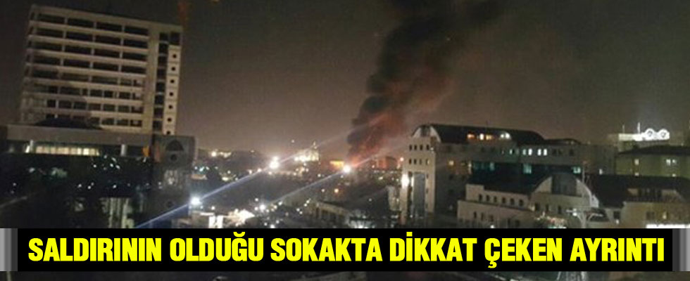 Ankara'daki bombalı saldırının olduğu sokakta dikkat çeken ayrıntı