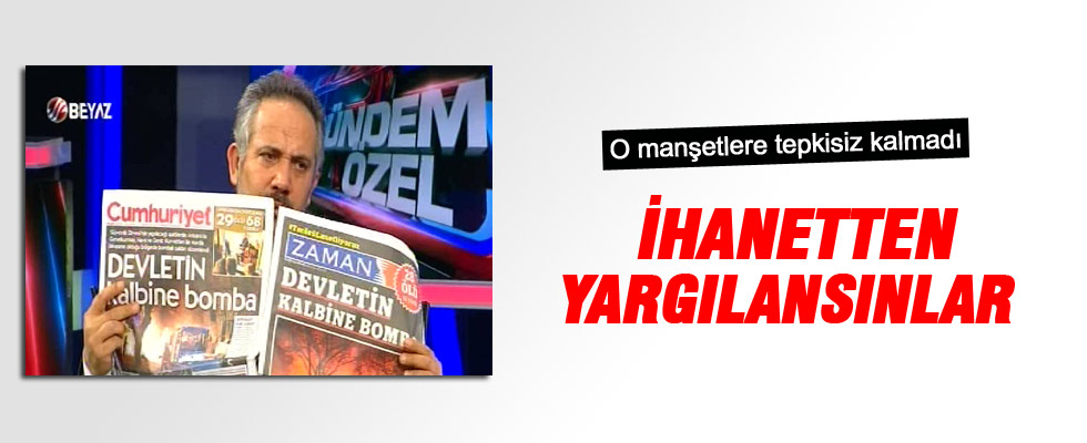 Latif Şimşek'ten o gazetelere sert tepki