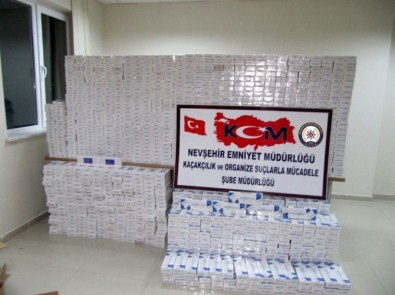 Nevşehir'de Sigara Kaçakçısı 2 Kişi Tutuklandı