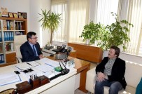 SELAMİ ŞAHİN - Ünlü Sanatçı Selami Şahin, Genel Sekreter Yardımcısı Ertan Mumcu'yu Ziyaret Etti