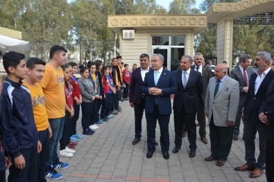 Vali Büyük'ten, Özel Erkan Teknik Meslek Lisesi'ne Ziyaret