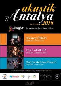Akustik Antalya Başlıyor