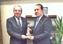 HARUN KARACAN - Başkan Şahiner Milletvekili Karacan'ı Ziyaret Etti