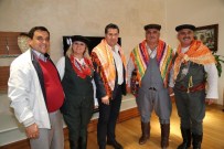 AHMET BALCI - Bodrum Yörük Obası Derneği'nden Başkan Kocadon'a Ziyaret
