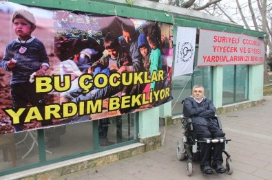Engelliler Suriyeli Çocuklar İçin Yardım Kampanyası Başlattı