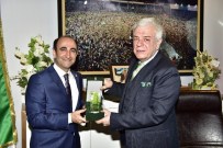 ALİ AY - Başkan Edebali'den Bursaspor Yönetimine Ziyaret