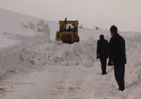 Elazığ'da Kar 45 Köy Yolunu Kapattı Haberi