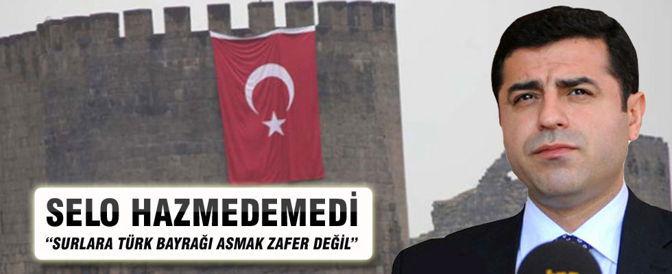 Selahattin Demirtaş: Diyarbakır surlarına Türk bayrağı ...