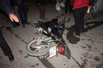 Bafra'da Otomobil İle Motosiklet Çarpıştı Açıklaması 1 Yaralı