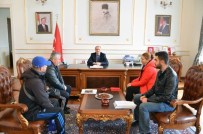 57. Alay Yürüyüş Komitesi Vali Enver Saliholu'nu Ziyaret Etti