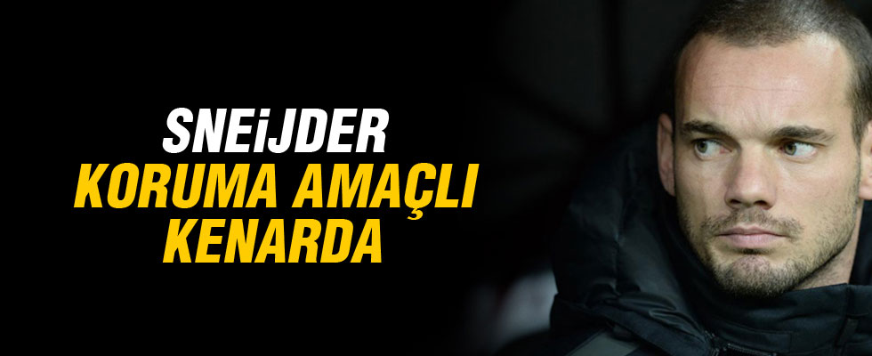 Sneıjder, Trabzonspor maçında yedek