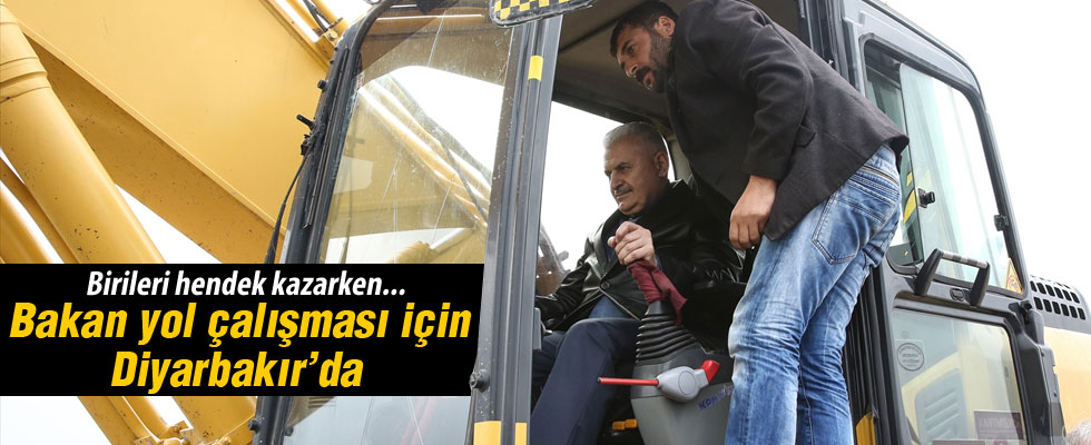 Bakan Yıldırım, Diyarbakır'da