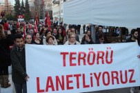 ATATÜRKÇÜ DÜŞÜNCE DERNEĞI - Uşak'ta Teröre Sessiz Protesto