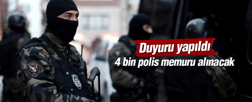 Duyuru yapıldı, 4 bin kişi daha alınacak