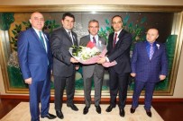 VERGİ HAFTASI - Başkan Köşker'e Vergi Dairesi'nden Konuklar