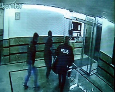 Cansel'in son anları güvenlik kamerasında