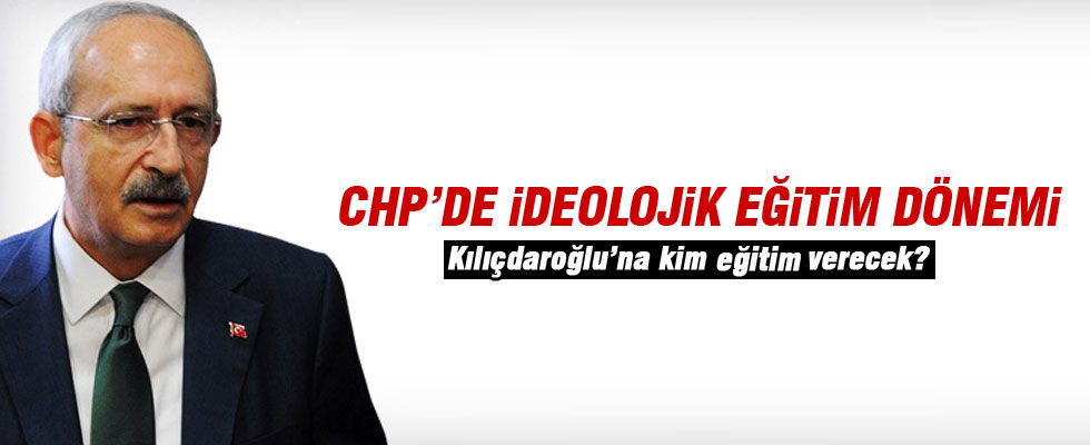CHP'de ideolojik eğitim başlayacak