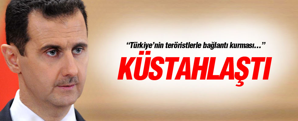 Esad'dan küstah kara harekatı açıklaması