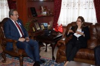 VERGİ HAFTASI - İl Defterdarı Ercoşman, Belediye Başkanı Ünver'i Ziyaret Etti