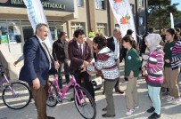 Kemerli Öğrencilerinin Bisiklet Sevinci