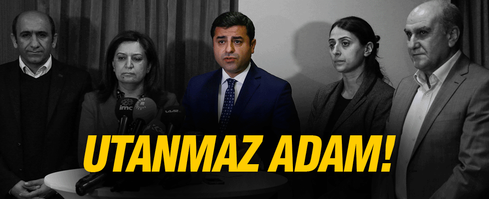 Özdağ'dan Demirtaş'a: Utanmaz adam