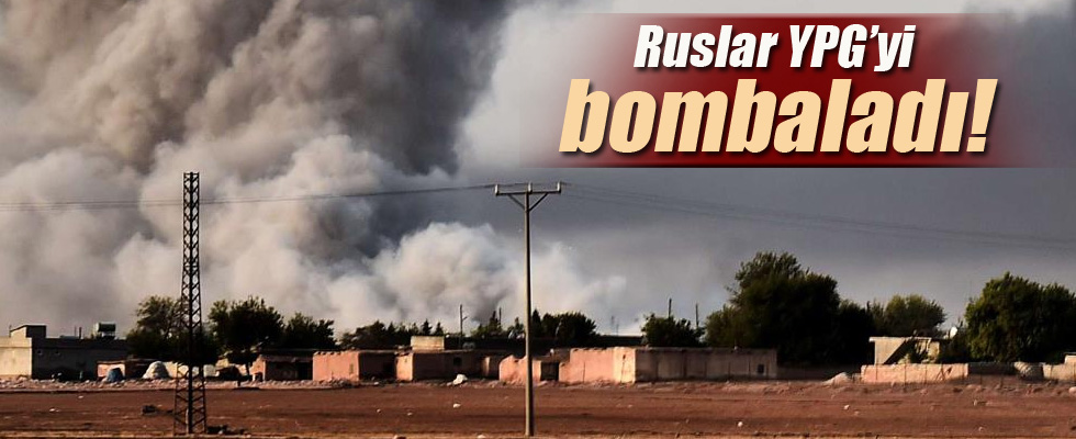 Ruslar, yanlışlıkla YPG kampını bombaladı
