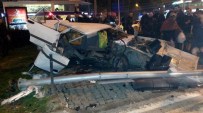 Samsun'da Otomobil Yayalara Çarptı Açıklaması 7 Yaralı