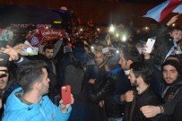 Trabzonspor'a Coşkulu Karşılama