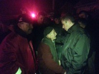 SAMANLıK - Vali Baruş Yangın Bölgesinde İncelemelerde Bulundu