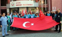 DEMOKRATİKLEŞME - Aydın Sağlık-Sen Terör Eylemlerini Protesto Etti