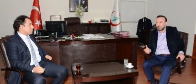 Başkan Doğan'dan Başhekim Karabulut'a Ziyaret
