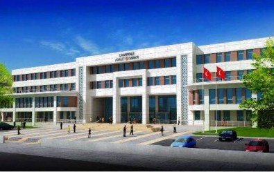 Çanakkale Adalet Sarayı İnşaatına Başlandı