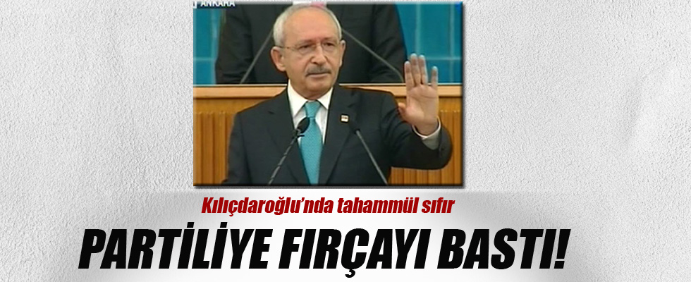 Kılıçdaroğlu'ndan partiliye fırça