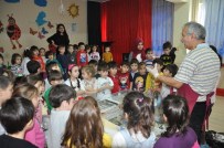 EBRU SANATı - Küçüklere 'Ebru' Yaptı