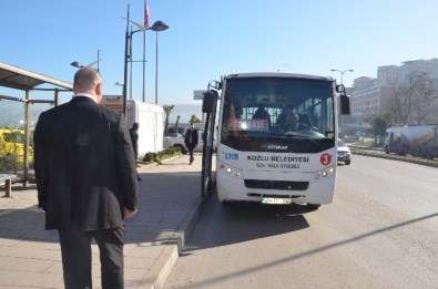 Zabıta'dan Belediye Otobüslerine Güzergah Denetimi